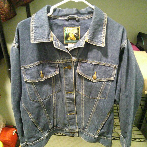 WOMENS TRANSIT COMPANY JEAN-DENIM JACKET M - Picture 1 of 3